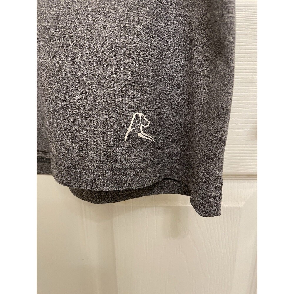 Rhoback Shirt Mens Large Gray Golf Performance Crew Neck Stretch Athletic Tee - Picture 2 of 6